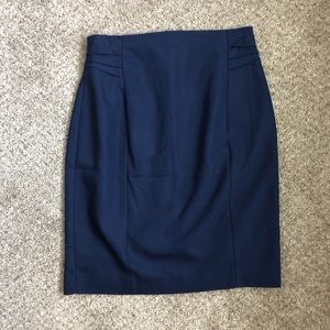 Blue Express pencil skirt